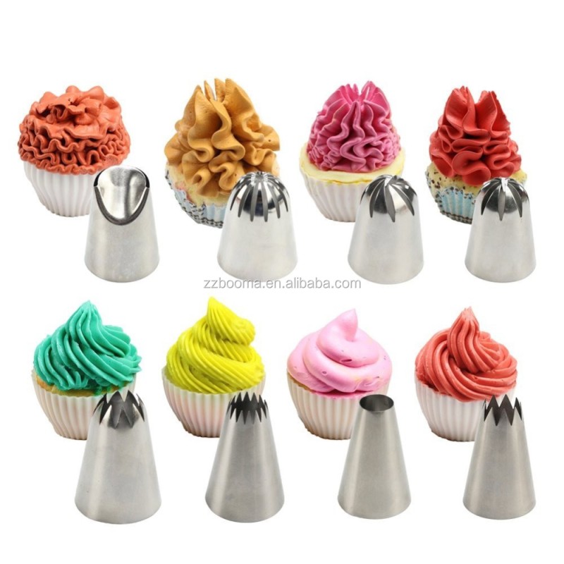 Custom Russian Nozzles Manufacturer - Stainless Steel Custom Russian Pastry Nozzles Piping Tips