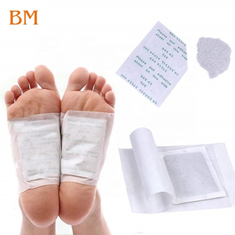 Foot Care Tool Factory - Improve Sleep Foot Sticker 100% Natural Detox Bamboo Pads Adhesive