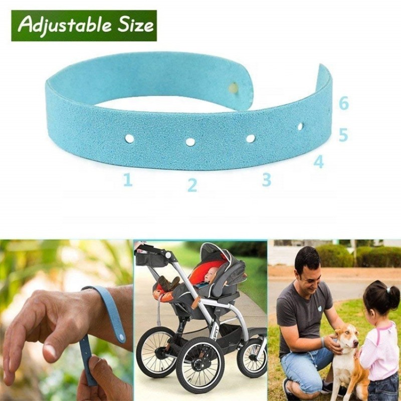 Non-Toxic Anti-Mosquito Bracelet Manufacturer - Trending DEET-Free Natural Plant Essential Oil Waterproof