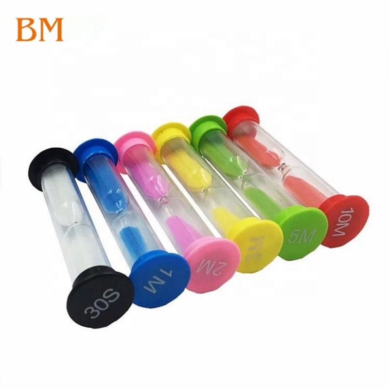 Colored Sand Timer Supplier - for Kids Classroom Kitchen Home 30sec-10 Minutes Hourglass Games