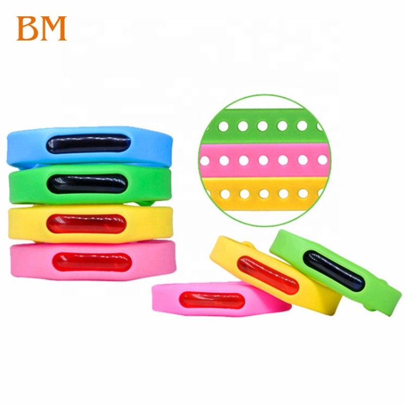Silicone Anti-Mosquito Bracelet Supplier - Environmental for Children Plant Essential Oil Repellent Ring