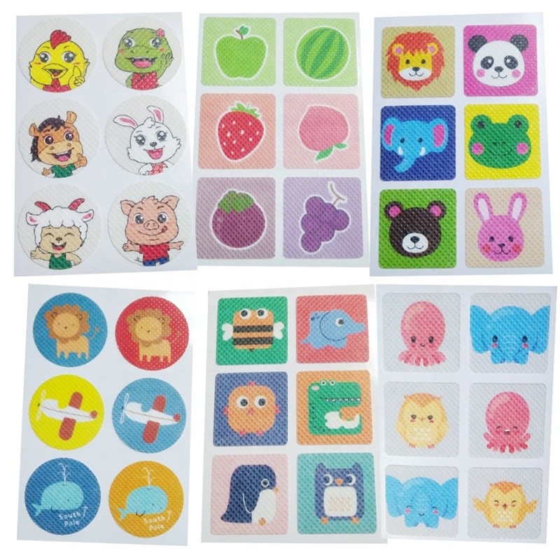 Mosquito Repellent Patches Factory - OEM 100% Safe Yellow Round Anti Mosquito Sticker Kids Adults