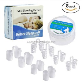 Nose Vents Set Manufacturer - 4-Piece Set Easy-Breathe Silicone Anti-Snoring Nasal Dilator