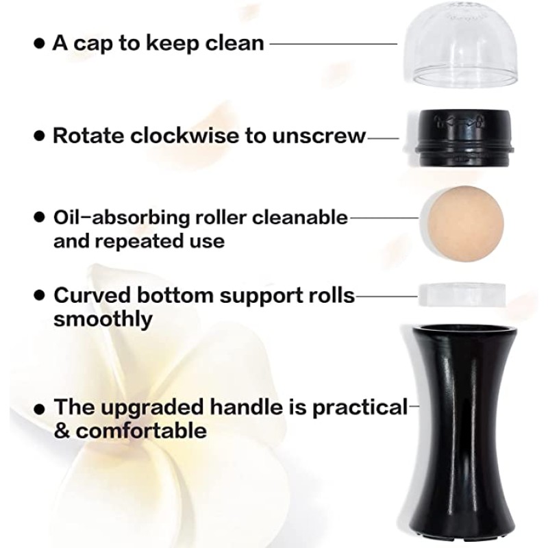 Oil Absorbing Roller Factory - Natural Volcanic Stone Facial Oil Control Reusable Tool