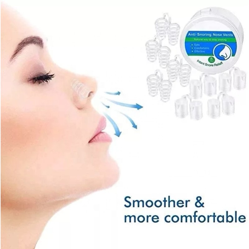Soft Sleep Device Supplier - Anti-Snoring Nose Care Vent Clip to Prevent Snoring Snore Stopping