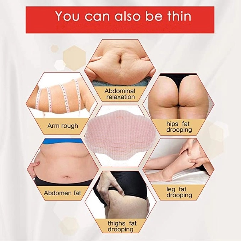 Slimming Belly Patches Manufacturer - Custom Package 5pcs Pack Stomach Wrap for Weight Loss