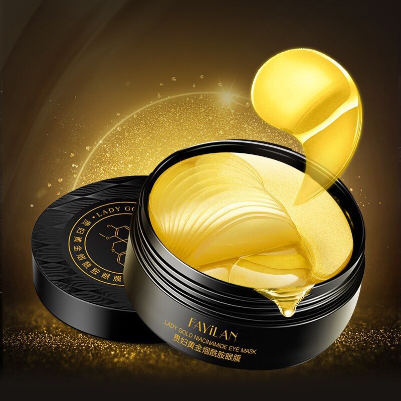 Hydrogel Collagen Eye Patch Supplier - Hotsale Personal Skin Care Dark Circles Under Eye Gel Pads 24K Gold Black White Blue Pink