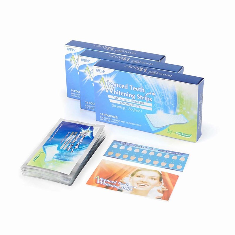 Residue-Free Whitening Strips Factory - Daily Use Smile Confidently Product