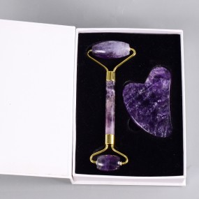 Rose Jade Roller Supplier - Best Price Natural Quartz Gua Sha Age Defying Face Roller