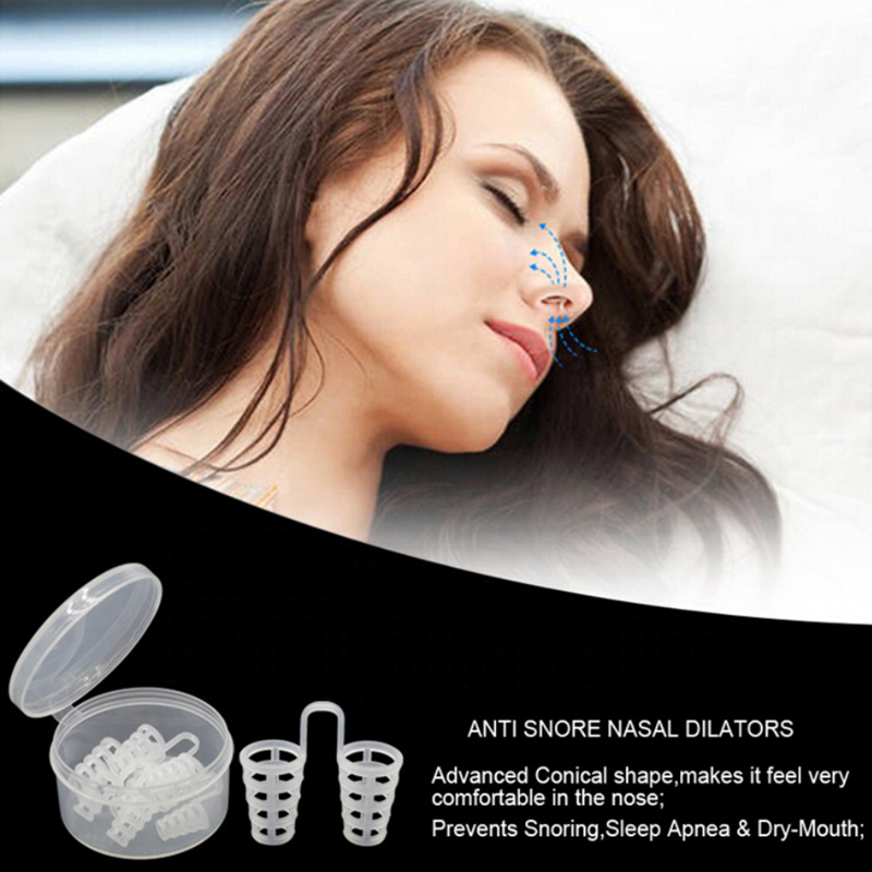 Silicone Nasal Dilator Supplier - Anti Snore Stop Snoring Cones Easy Breathing Nose Clip