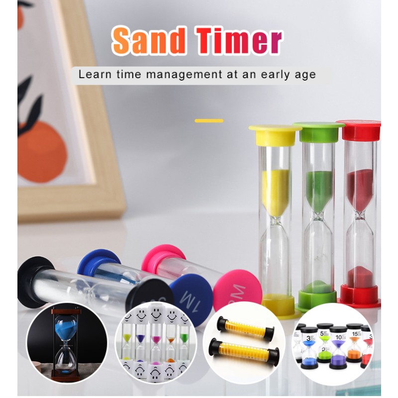 Mini Hourglass Factory - 30 Second Sand Timer for Kids Board Game