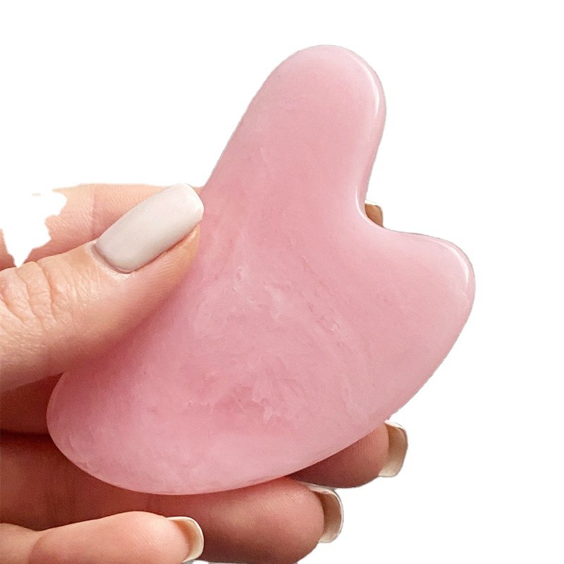 Heart Shape Jade GuaSha Manufacturer - Best Selling Home Use Green Jade Roller Stone Massager