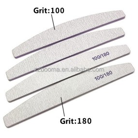 Nail File Factory - Personalized Nail Art Tool 100/180 Colorful Manicure Double Sided with logo