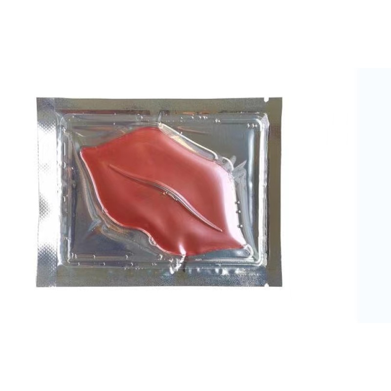 Collagen Lip Sheet Mask Supplier - Hot Selling Natural Beauty Cosmetics Face Skin Care 24K Gold Black Pink Red Crystal Gel Patch