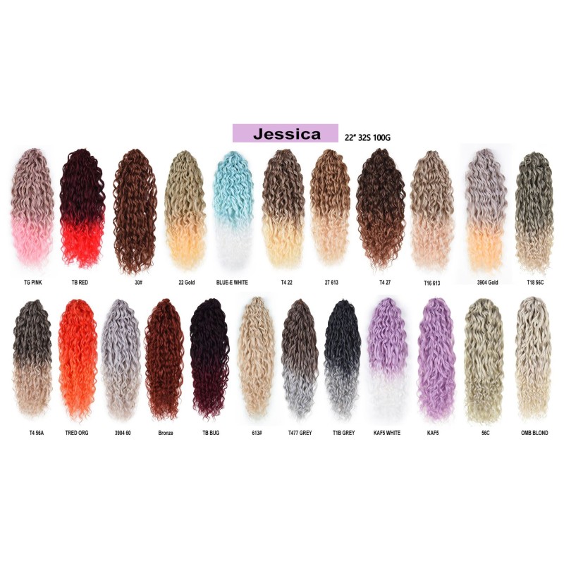 Human Hair Bundles Factory - Wholesale Hot Selling Jessic Curl 20 Inch 100g Natural Bouncy Air Curls Bulk