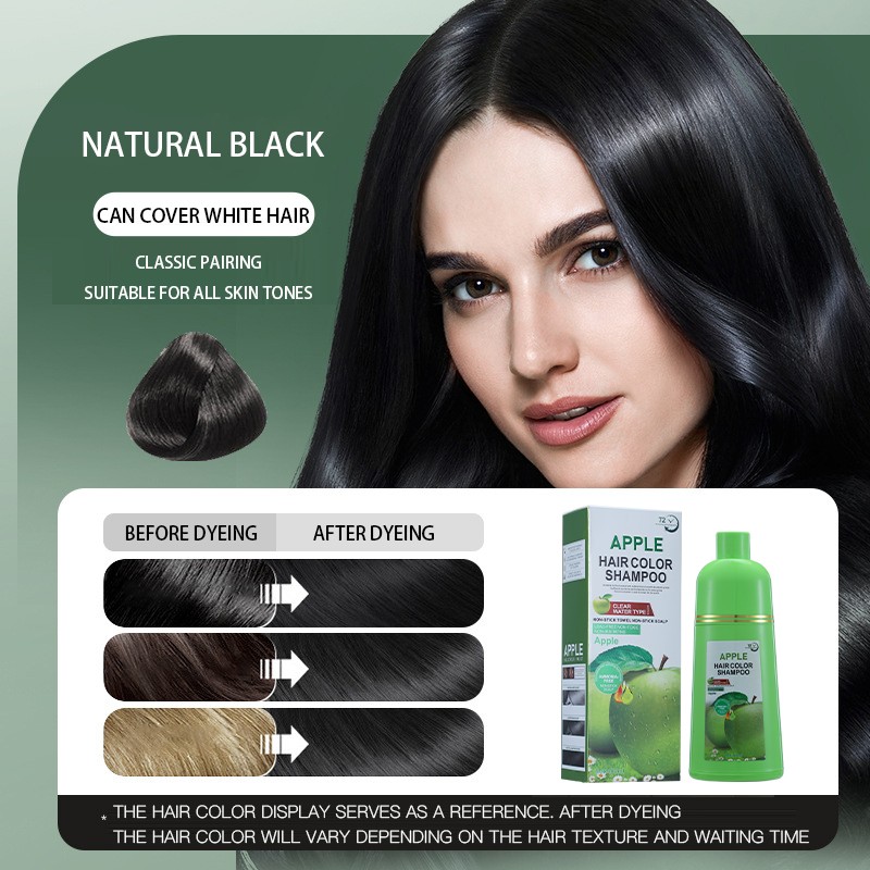 Hair Color Dye Gel Manufacturer - OEM Instant Fruit Essences Natural Black Hair Oil Gel Private Label
