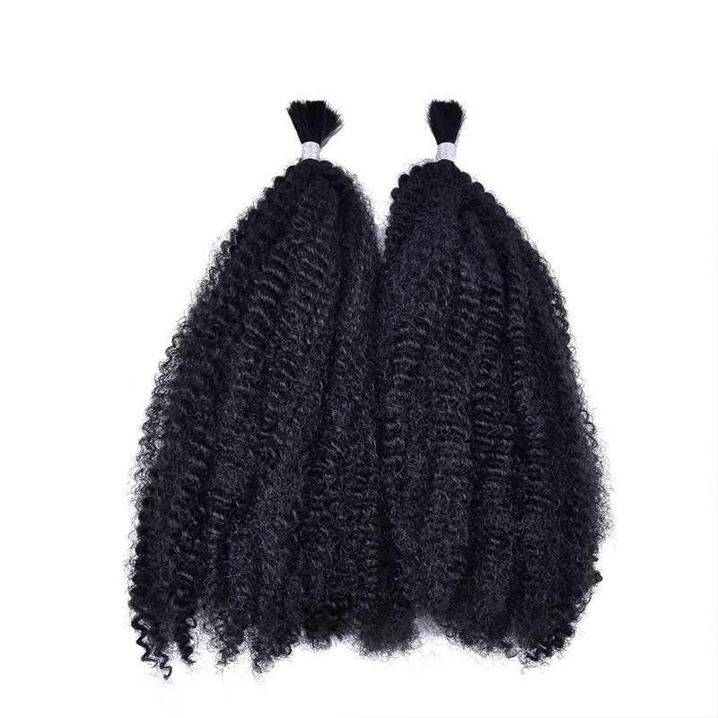 Synthetic Wigs Supplier - Ready to Ship European American Style Top Sales Kanikalen Hair Handle Afro Kinky