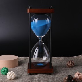 Wood Hourglass Supplier - Sand Timer Wood Hourglass Classic Timer Colorful Sandglass Toy 30min