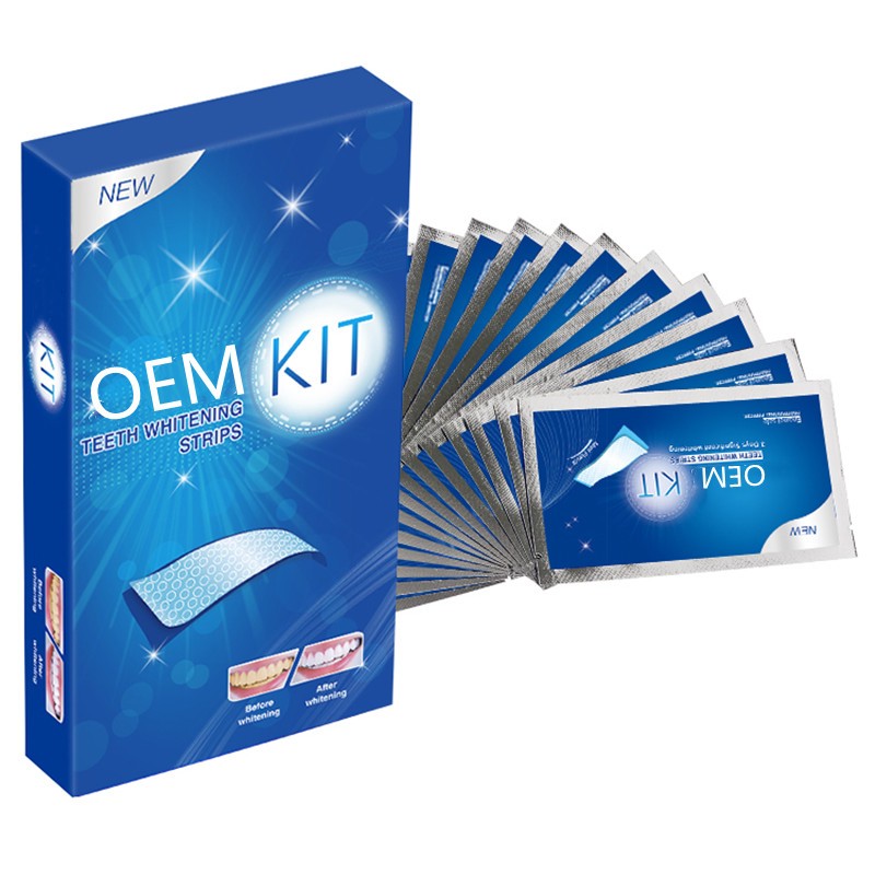 Residue-Free Whitening Strips Factory - Daily Use Smile Confidently Product