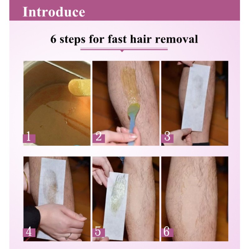 Waxing Paper Strips Factory - Convenient Mild Hot Sale Non-woven Depilatory Strip for Body