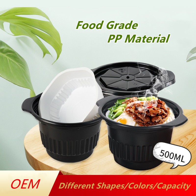 Self Heating Food Container Supplier - Wholesale Round Self Heating Packaging Container Box 500-1000ml Instant