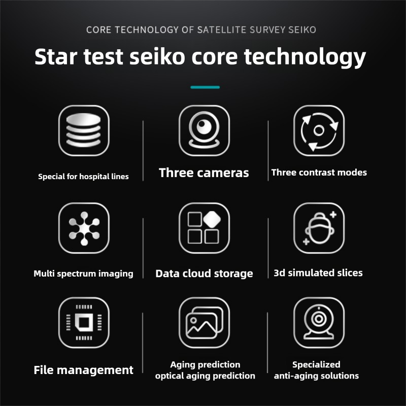 Skin Analyzer Manufacturer - 2025 New Arrival 3D AI Magic Mirror Skin Analyzer Artificial Intelligence Microscopic