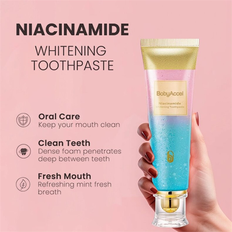 Toothpaste Manufacturer - Wholesale Home Use BodyAccel Niacinamide Whitening Toothpaste for Oral Care