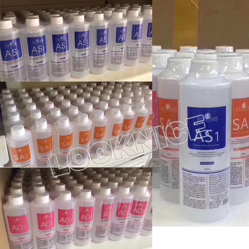 Facial Solutions Factory - Beauty Salon Hydra Aqua Exfoliating Clean Dermabrasion Facial Solutions S1 S2 S3