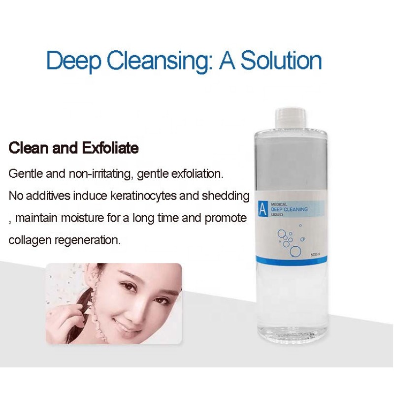 Hydra Machine Solution Factory - Alice H2O2 Small Bubble ABCD Cleansing Fluid Hydra Machine Facial