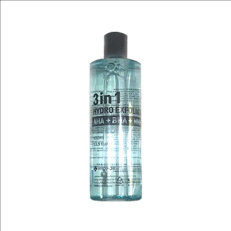 Hydro Exfoliator Solution Manufacturer - 3 in 1 Hydro Exfoliator AHA BHA NMF 400ML Hydra Solution Facial