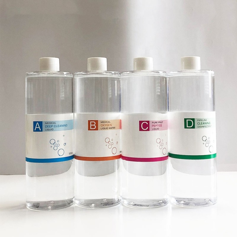 Hydra Machine Solution Factory - Alice H2O2 Small Bubble ABCD Cleansing Fluid Hydra Machine Facial