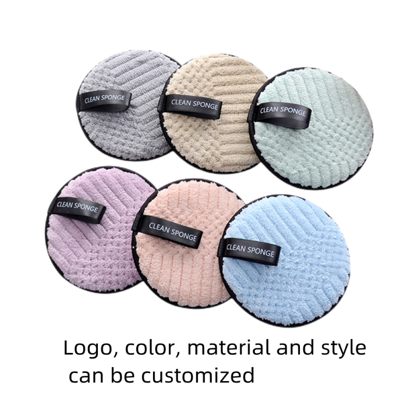 Microfiber Makeup Pads Manufacturer - Private Label Reusable Microfiber Makeup Remover Facial Pads