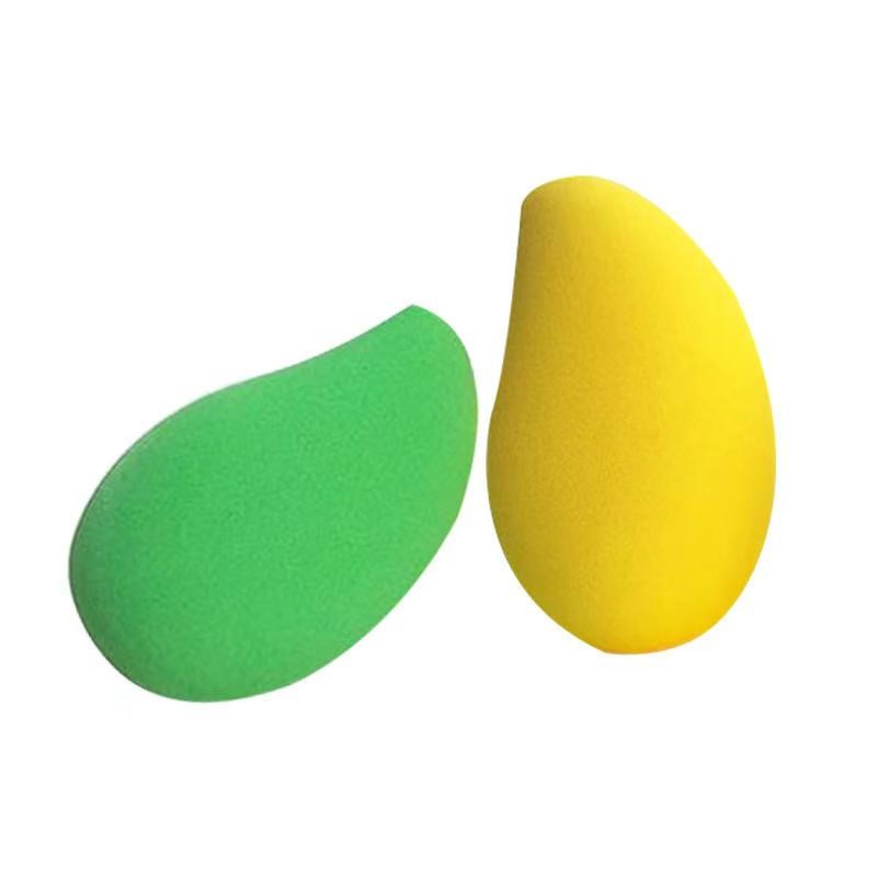 Fruit Shape Makeup Sponge Manufacturer - Mango Shape Soft Non-latex Beauty Makeup Blender Sponge