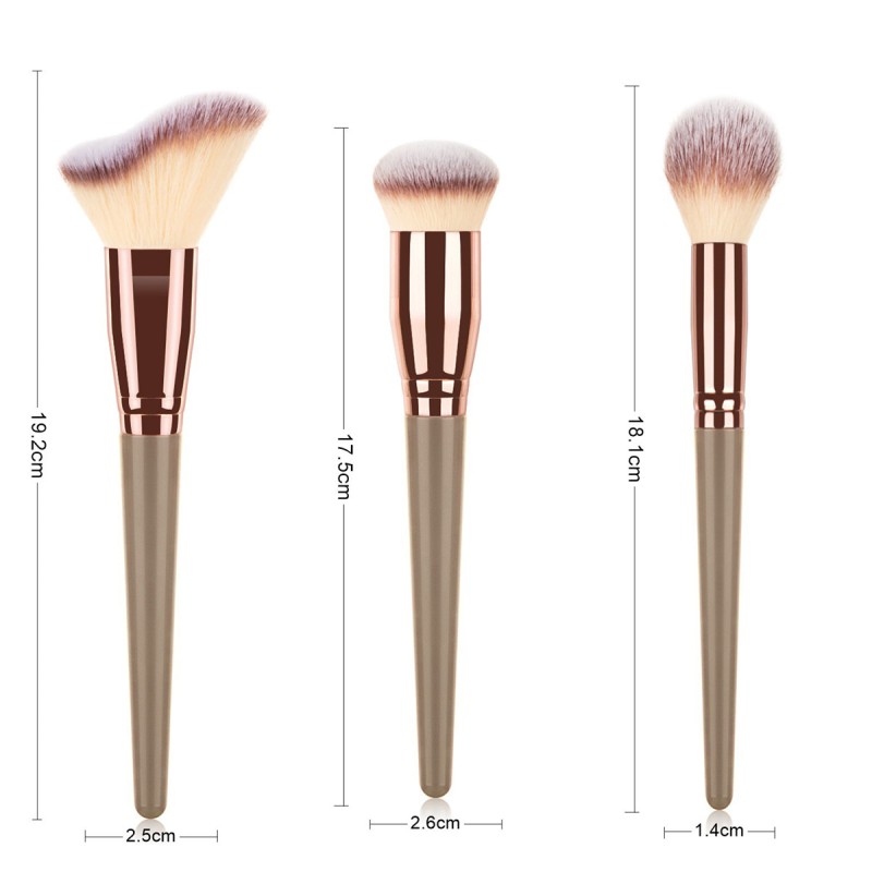 Custom Makeup Brushes Supplier - Custom Logo 15 Pcs Vegan High Quality Makeup Brush Set