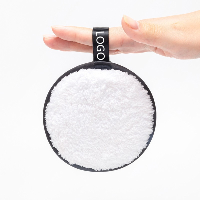 Washable Makeup Pads Supplier - Reusable Rounds Soft Facial Cleaning Puffs Towels Double-Side