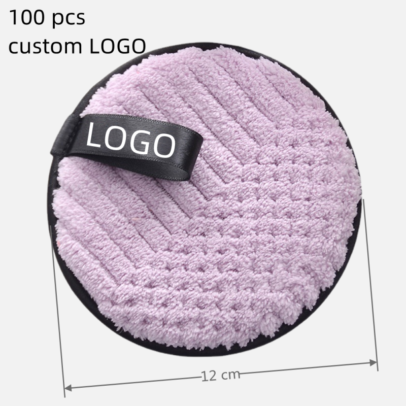 Microfiber Makeup Pads Manufacturer - Private Label Reusable Microfiber Makeup Remover Facial Pads