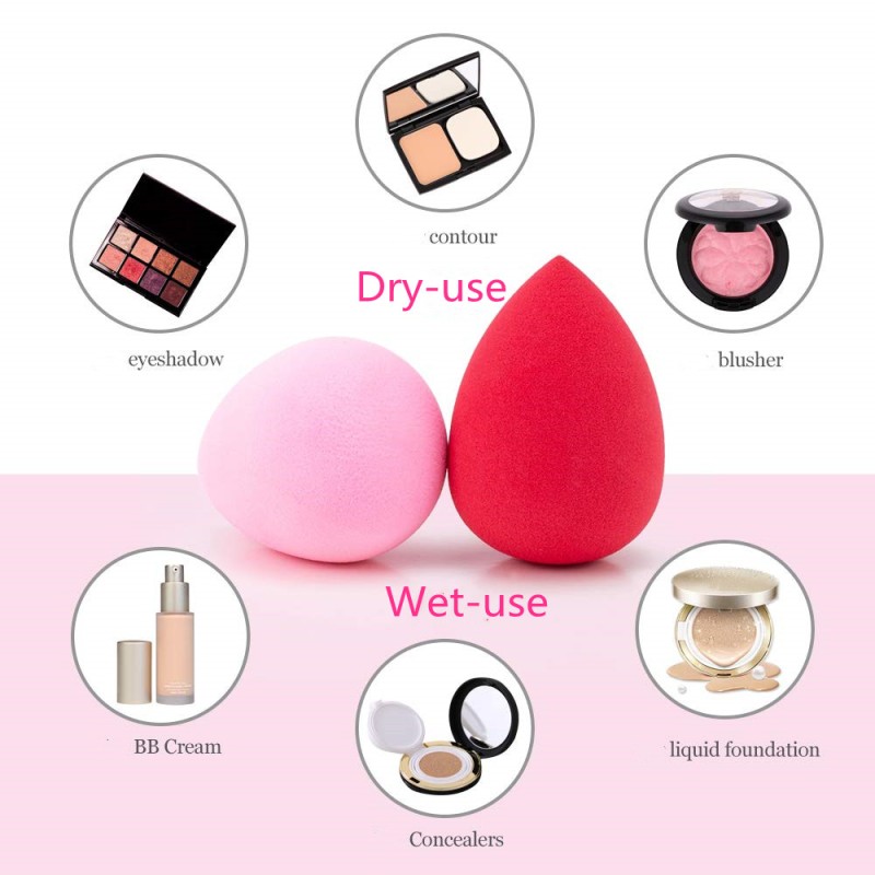 Makeup Sponge Manufacturer - Ultra Soft Macroporous Beauty Blender Custom Packaging