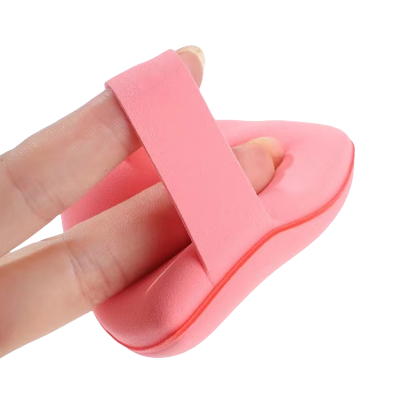 Air Cushion Puff Factory - Custom Super Soft Rubycell Thick Triangle Makeup Sponge with Logo