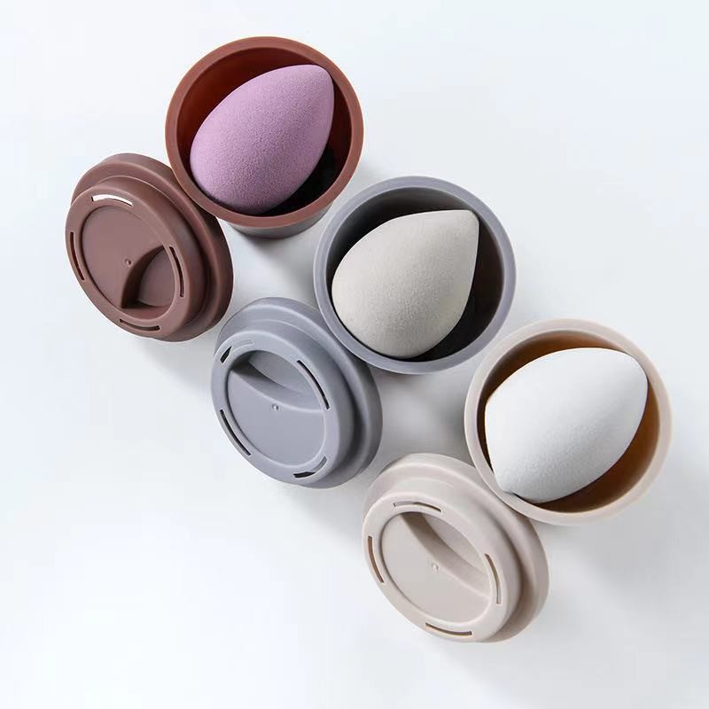 Coffee Cup Makeup Sponge Manufacturer - Wholesale Super Soft 3D Latex Free Makeup Blending Sponge