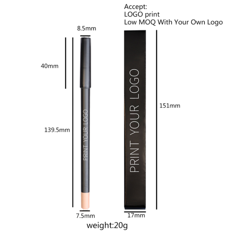 Lip Pencil Factory - Custom Logo Vegan Lip Pencil Waterproof Long Lasting Lip Pencil