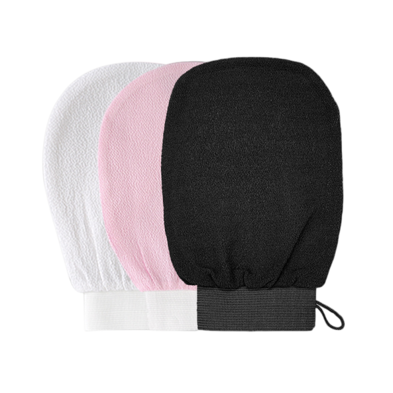 Exfoliating Mitt Factory - Private Label Body Silk Viscose Bath Exfoliating Mitt Body Scrubbing