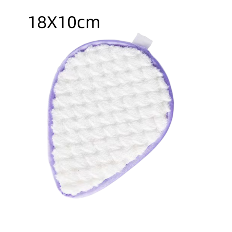 Teardrop Makeup Puff Manufacturer - Wholesale Teardrop Facial Cleaning Microfiber Reusable Pads