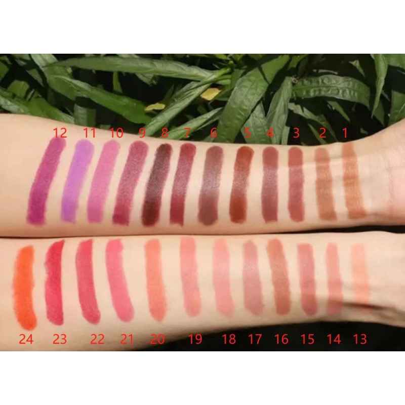 Velvet Lipstick Manufacturer - Private Label Velvet Matte Lipstick Long-Lasting Silver Vegan Matte