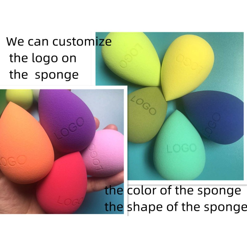 Makeup Sponge Blender Supplier - Wholesale Custom Logo Latex Free Soft Beauty Sponge