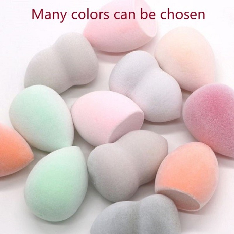 Microfiber Makeup Sponge Manufacturer - Custom Laser Logo Latex Free Super Soft Velour Microfiber