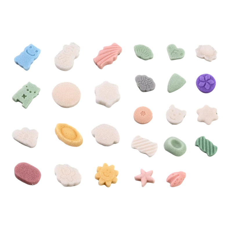 Bamboo Charcoal Konjac Sponge Supplier - Wholesale Organic Bamboo Charcoal Cleaning Konjac Sponge