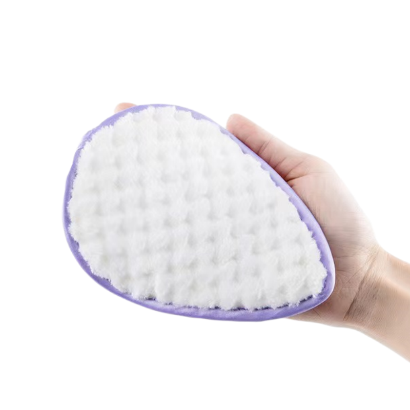 Teardrop Makeup Puff Manufacturer - Wholesale Teardrop Facial Cleaning Microfiber Reusable Pads