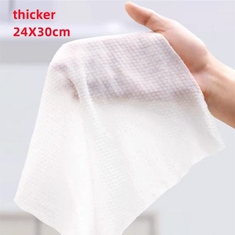 Compressed Towel Supplier - Custom Disposable Towel Thicker 24X30cm Portable Reusable for Travel