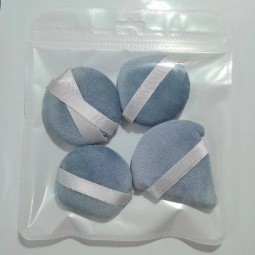 Gray Powder Puff Supplier - Wholesale Super Soft Gray Powder Puff Soft Velvet Cosmetic Puff