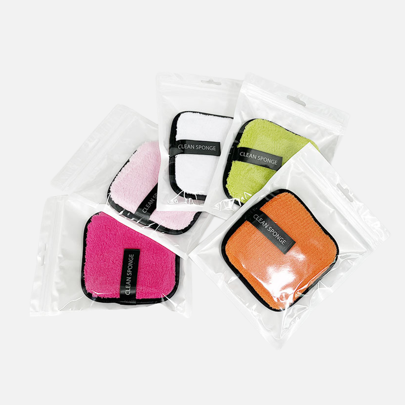Reusable Makeup Pads Supplier - Custom Logo Reusable Microfibre Makeup Remover Pads Square Round